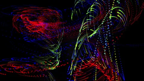 Abstract decoration background generated textured Stock Footage 245052080