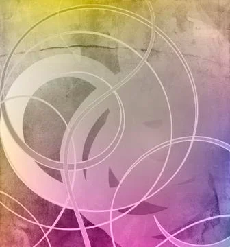 Abstract decorative artwork Illustrazione stock