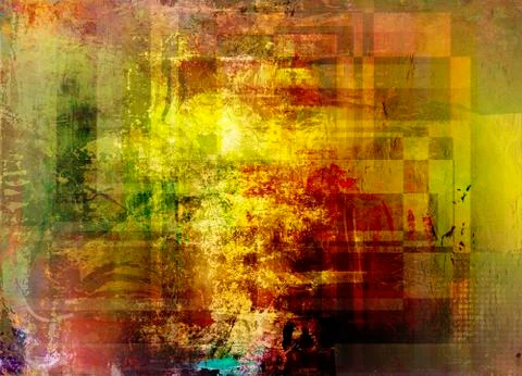 Abstract decorative artwork Stock Illustration