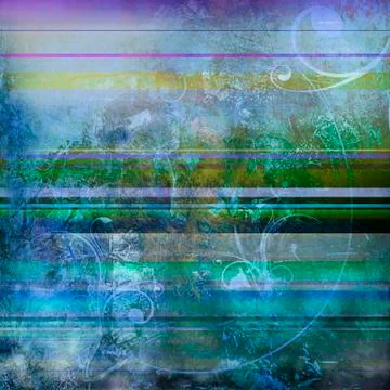 Abstract decorative artwork Stock Illustration