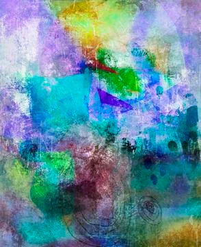 Abstract decorative artwork Stock Illustration