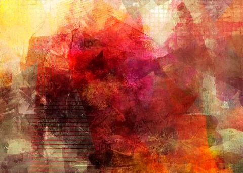 Abstract decorative artwork Stock Illustration