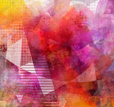 Abstract decorative artwork Stock Illustration