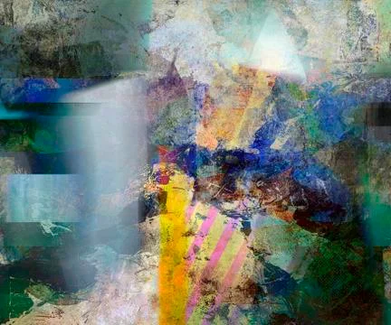 Abstract decorative artwork Stock Illustration