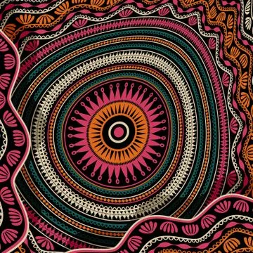 Abstract decorative background 5 스톡 일러스트