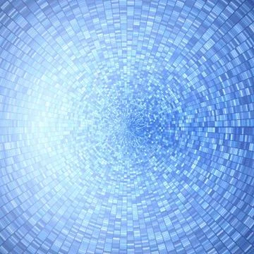 Abstract decorative circle hypnotic background Stock Illustration