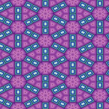 Abstract decorative geometric background. Seamless colorful pattern. Stockillustratie
