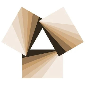 Abstract decorative gradient rectangles for design. Stock Illustration