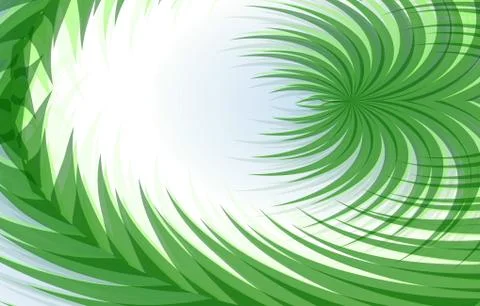 Abstract decorative green background 库存插图