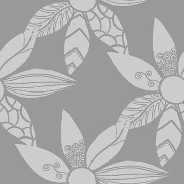 Abstract decorative lace seamless pattern. 스톡 일러스트