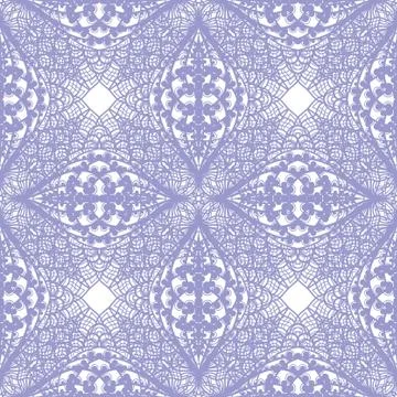 Abstract decorative lace seamless pattern. 스톡 일러스트