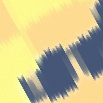 Abstract decorative multicolored zigzag Geometric pattern with gradient Illustrazione stock