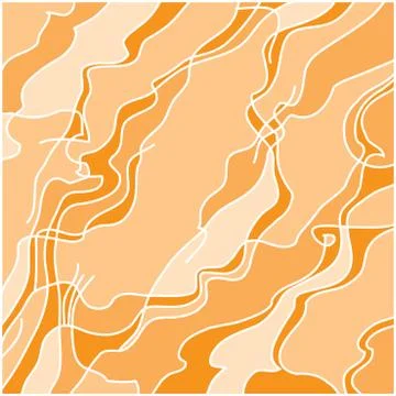 Abstract decorative Orange path structure, modern background. 스톡 일러스트