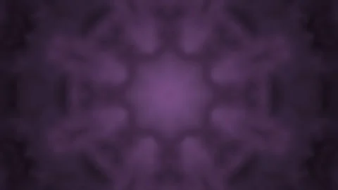 Abstract decorative ornate  background. 3d smoky hypnotic trendy kaleidoscope. Video stock 129844010