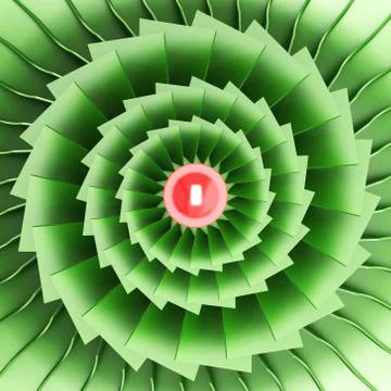 Abstract decorative patterns backgrounds. 3d illustration Stock Illustration