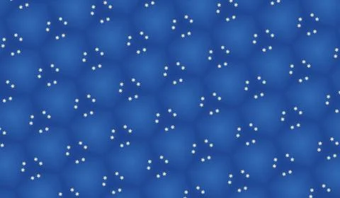Abstract decorative snowflakes background Stock Illustration