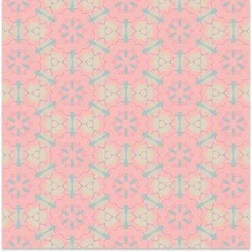 Abstract Decorative Vector Pattern Colorful Geometric Design Foto stock