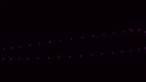 Abstract Deep Black Background with Subtle Neon Glow Lines for Modern Tech .. Stock Footage 340379078