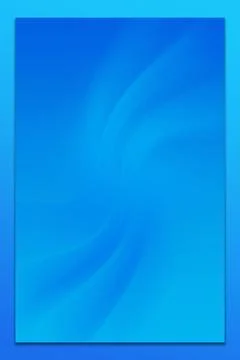 Abstract deep blue and cyan gradient background with soft fluid waves イラスト素材