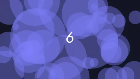 Abstract deep blue background with cinematic bokeh lights and glowing flares Stock Footage 342093864