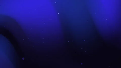 Abstract Deep Blue Background with Cosmic Bokeh Particles Vídeo Stock 335668654