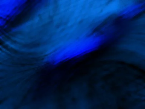 Abstract deep blue background featuring flowing waves and blurred motion, c.. Stock Illustration