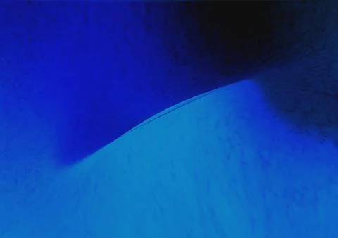Abstract deep blue background featuring flowing waves and blurred motion, c.. Stock Illustration
