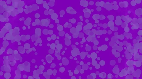 Abstract deep blue background with scattered liquid bubbles and glowing spo.. Stock Footage 339790035