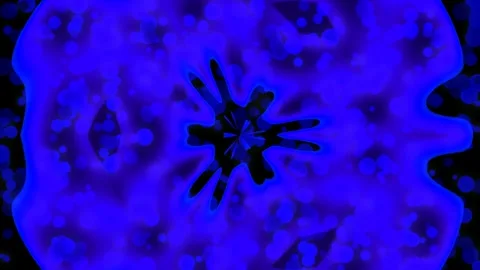 Abstract deep blue cosmic swirl background motion graphic for space, techno.. Stock Footage 339787166