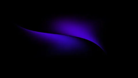 Abstract deep blue curved wave fluid motion loop video Vídeo Stock 339011343