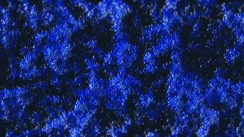 Abstract Deep Blue Foil Texture, Metallic Sparkling Liquid Surface Background Stock Illustration