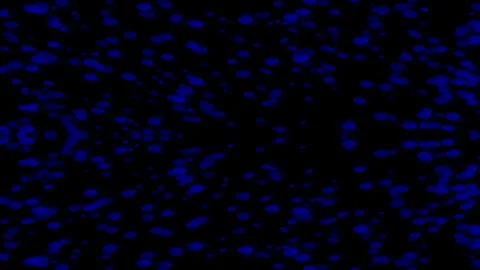 Abstract deep blue liquid flow animation background texture loop Stock Footage 336536890