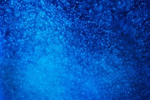 Abstract deep blue space background Stock Photos
