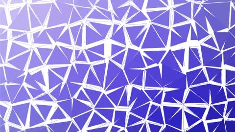 Abstract deep blue vector gradient lowploly of many triangles background for use Stock Illustration
