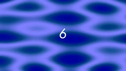 Abstract deep blue wave background with futuristic gradient pattern and num.. Stock Footage 342093711