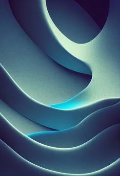 Abstract deep blue waves pattern Stock Illustration