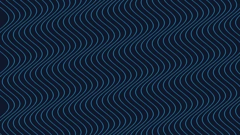 Abstract deep blue wavy lines background pattern for modern digital motion .. Stock Footage 342522653