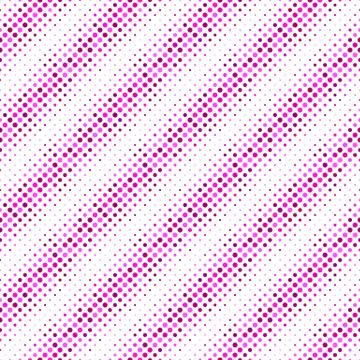 Abstract deep pink dot pattern background design Illustrazione stock
