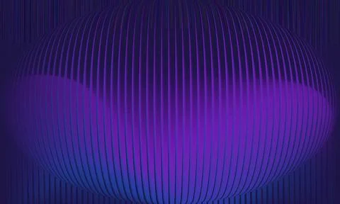 Abstract Deep Purple Background with Spherical Distortion and Grainy Noise .. Illustrazione stock