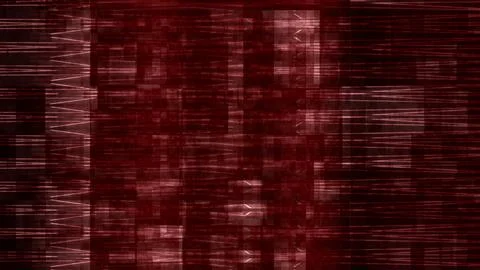 Abstract Deep Red Digital Pattern Background Stock Illustration