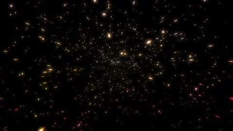 Abstract Deep Space Background Loop Stock Footage 258845362