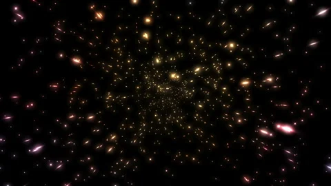 Abstract Deep Space Background Loop Stock Footage 258845711