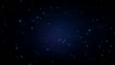Abstract deep space background with shimmering blue stars and cosmic dust 스톡 동영상 346212397
