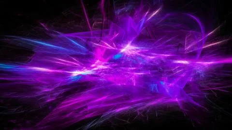 Abstract deep space Stock Illustration