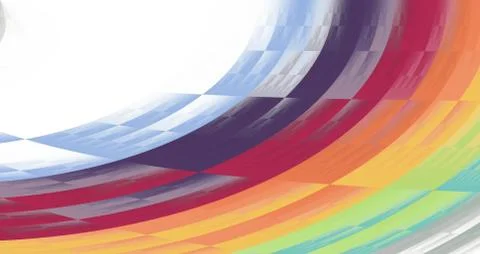 Abstract deflected colored background Stock Illustration