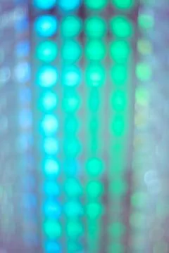 Abstract defocused background of stadium or discotheque lights Stock Photos