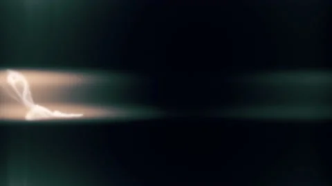 Abstract Defocused Flowing Particles Wave Background Stock Footage 195946540