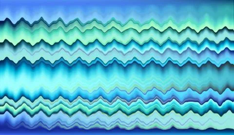 Abstract defocused horizontal background with wavy horizontal smooth blurred  Stock Illustration