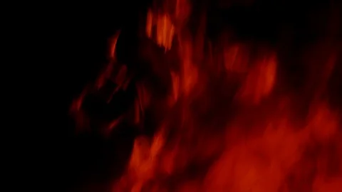 Abstract defocused isolated fire background Stock Footage 99040850