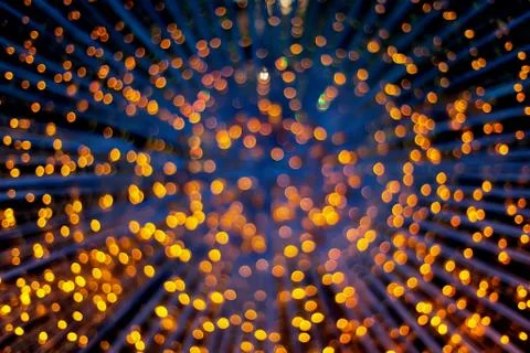 Abstract defocused lights background Stock Photos